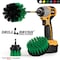 Drill Brush Power Scrubber By Useful Products 5 in W 5 in L Brush, Green G-S-42O-5X-QC-DB - alternate 5